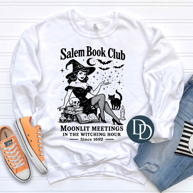 OVERSIZED Salem Book Club Meetings *DTF Transfer*