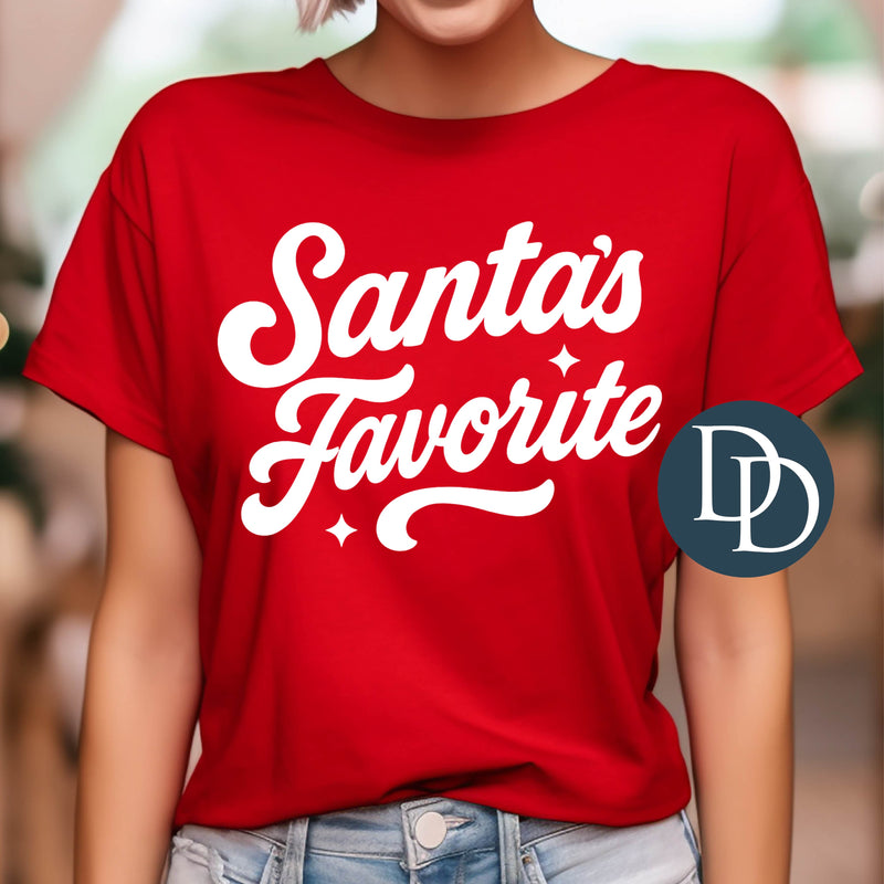 Santa's Favorite Retro *DTF Transfer*