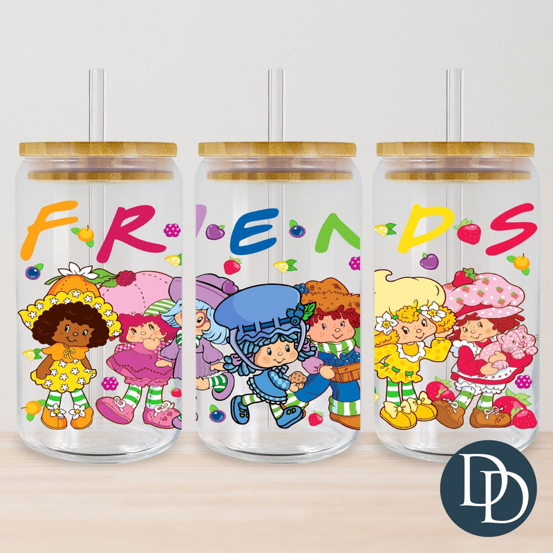 Shortcake Friends *UV DTF Cup Wrap*
