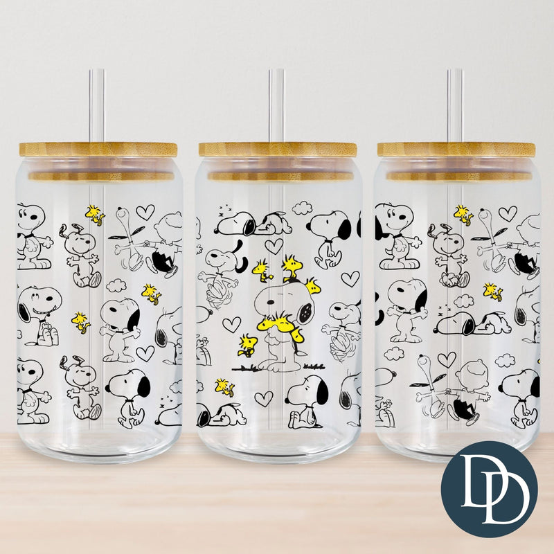 Snoop and Friends Accents *UV DTF Cup Wrap*