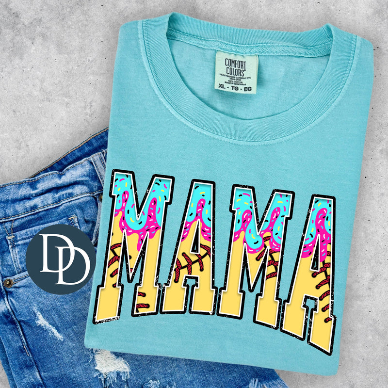 Softball Mama Drip *DTF Transfer*