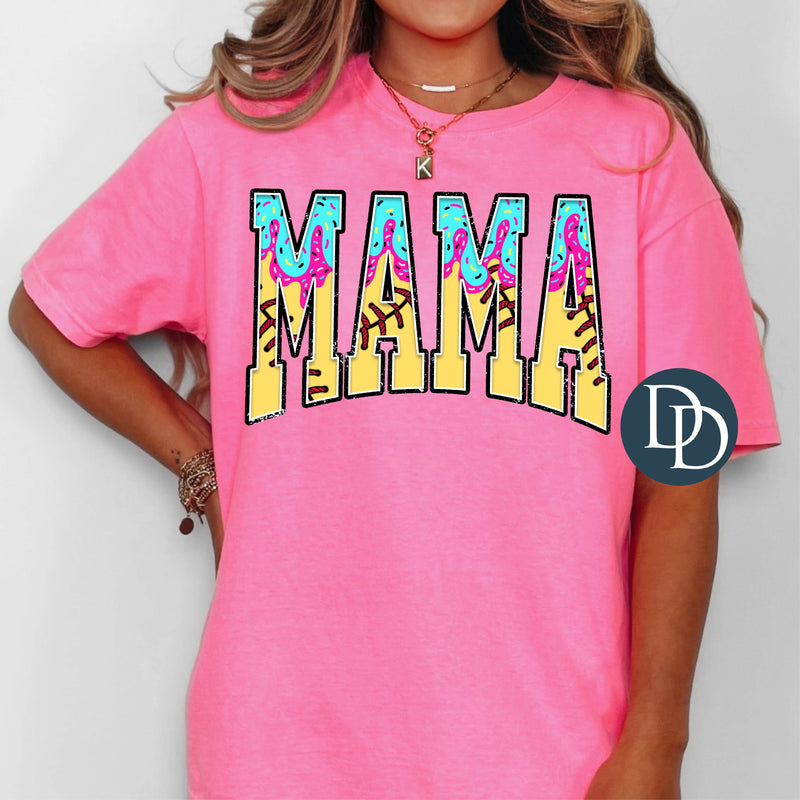 Softball Mama Drip *DTF Transfer*