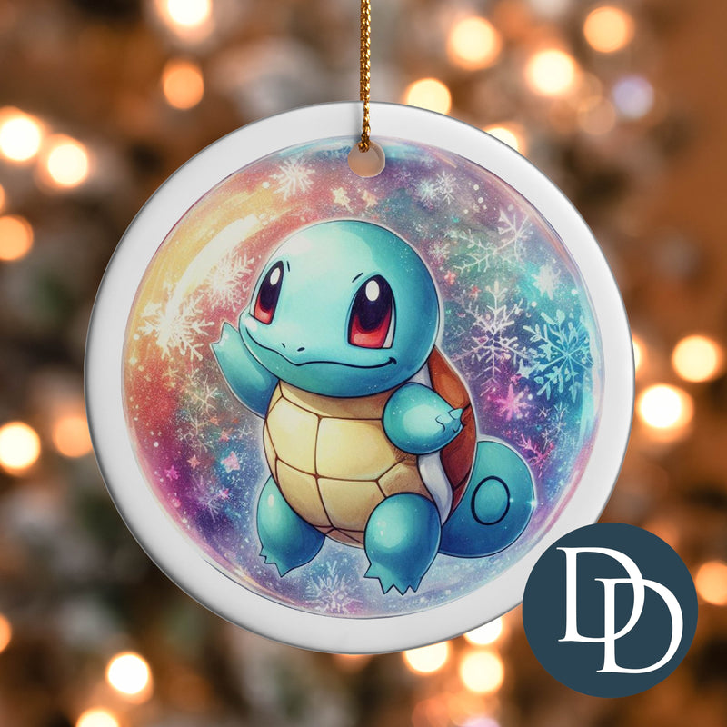 Squirtmon Colorful Snowflakes *UV DTF Ornament Decal*