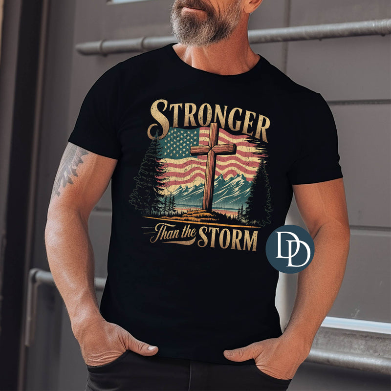 Stronger Than The Storm Flag *DTF Transfer*