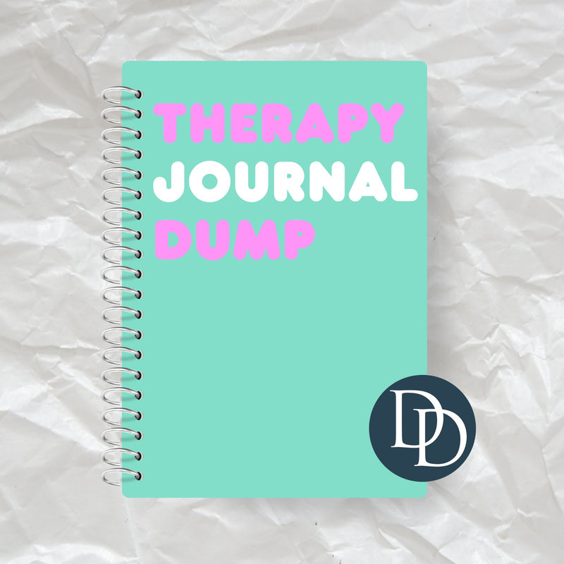 Therapy Journal Dump *Journal UV DTF Decal*