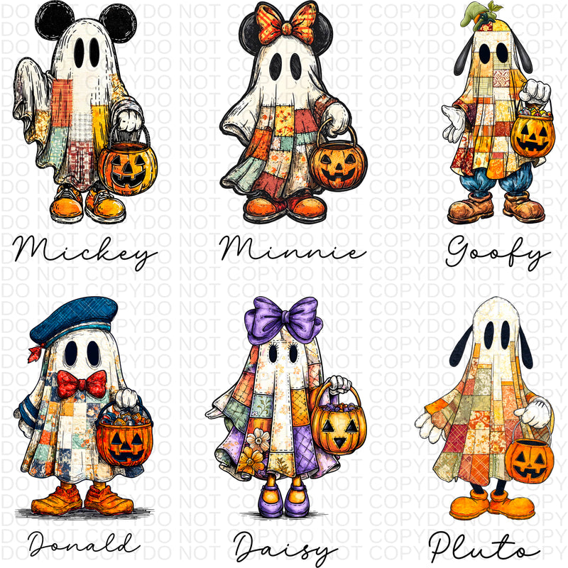 This __ Loves Her Boos Mouse Friends Semi-Custom *DTF Transfer*