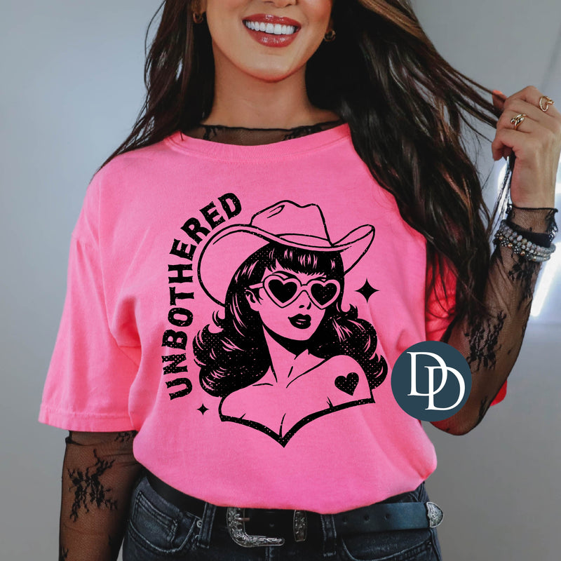 Unbothered Cowgirl *DTF Transfer*