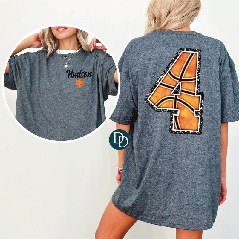 Semi-Custom Basketball Name & Number Back *DTF Transfer*