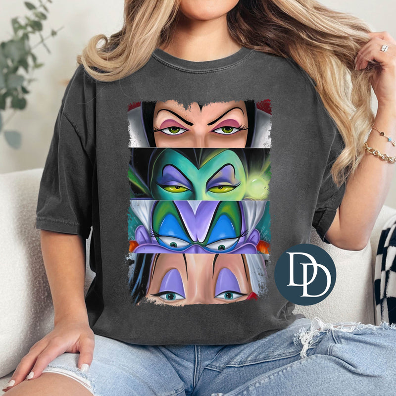 OVERSIZED Villain Eyes *DTF Transfer*