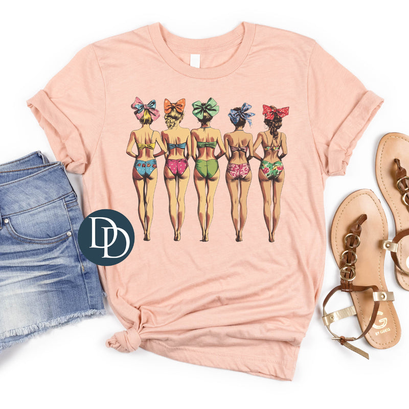 Vintage Bikini Babes *DTF Transfer*