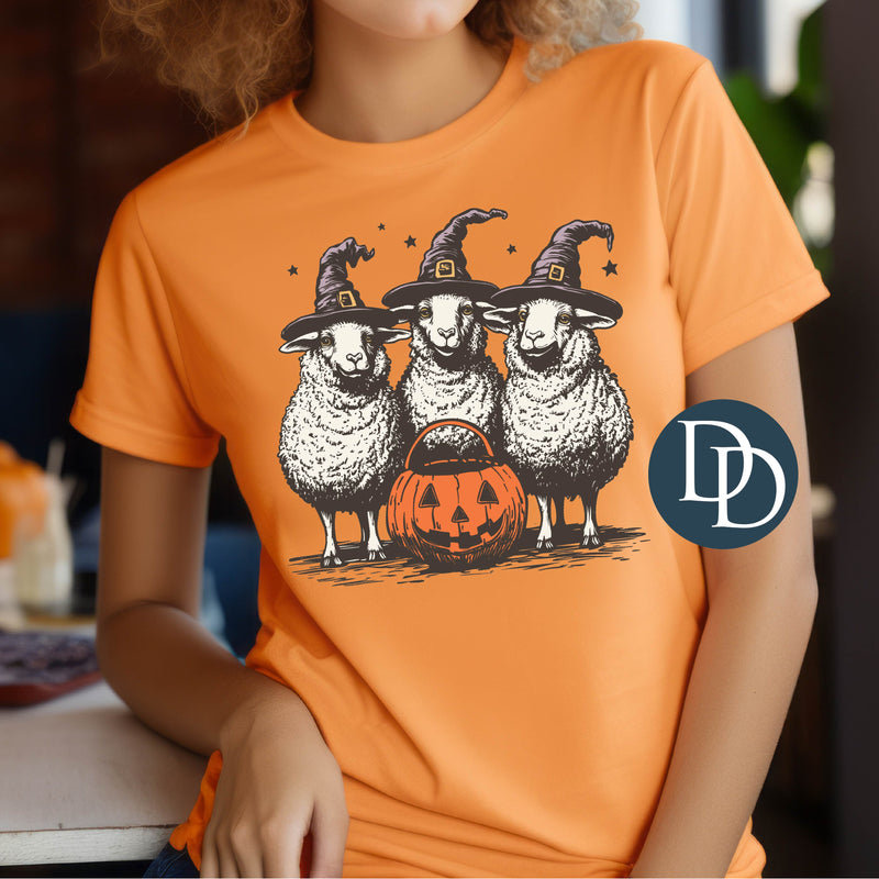 Vintage Halloween Sheep *DTF Transfer*
