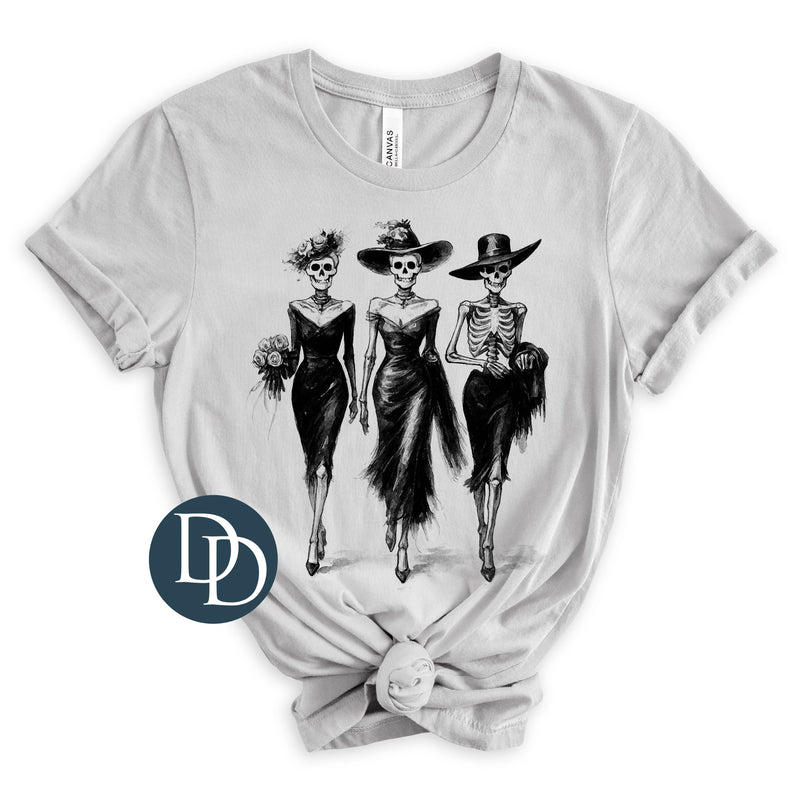 OVERSIZED Vogue Skeleton Ladies *DTF Transfer*