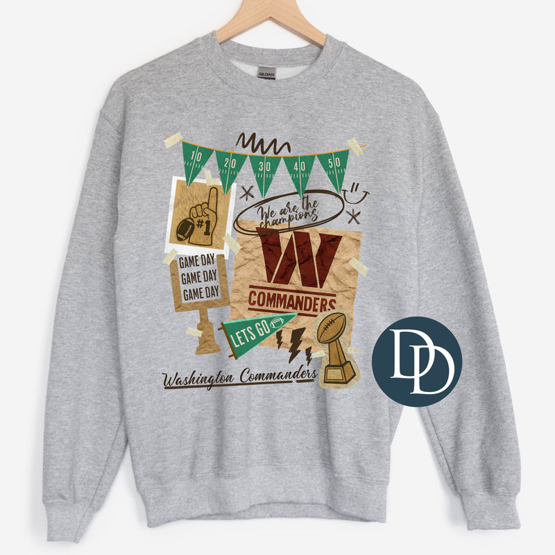 OVERSIZED WC Vintage Collage *DTF Transfer*