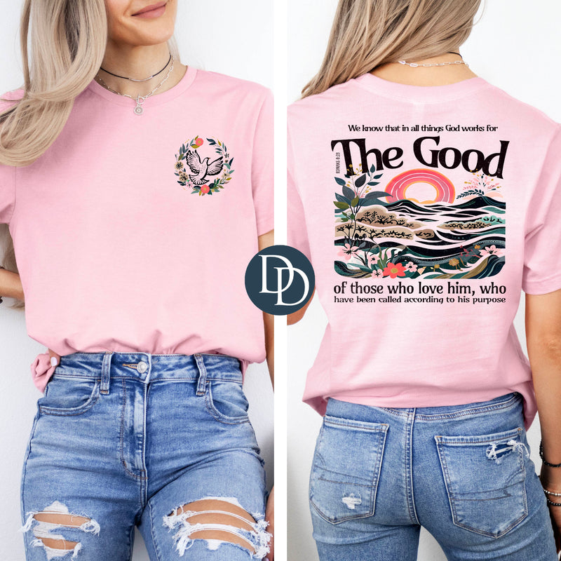 We Know That In All Things With Pocket Accent *DTF Transfer*