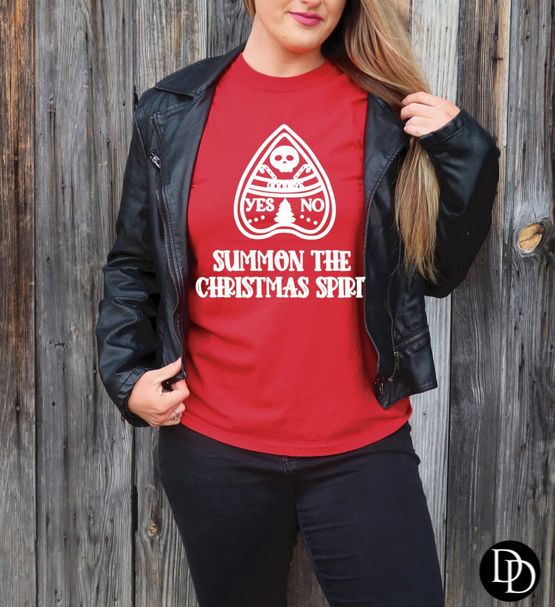 Summon The Christmas Spirit *Screen Print Transfer*