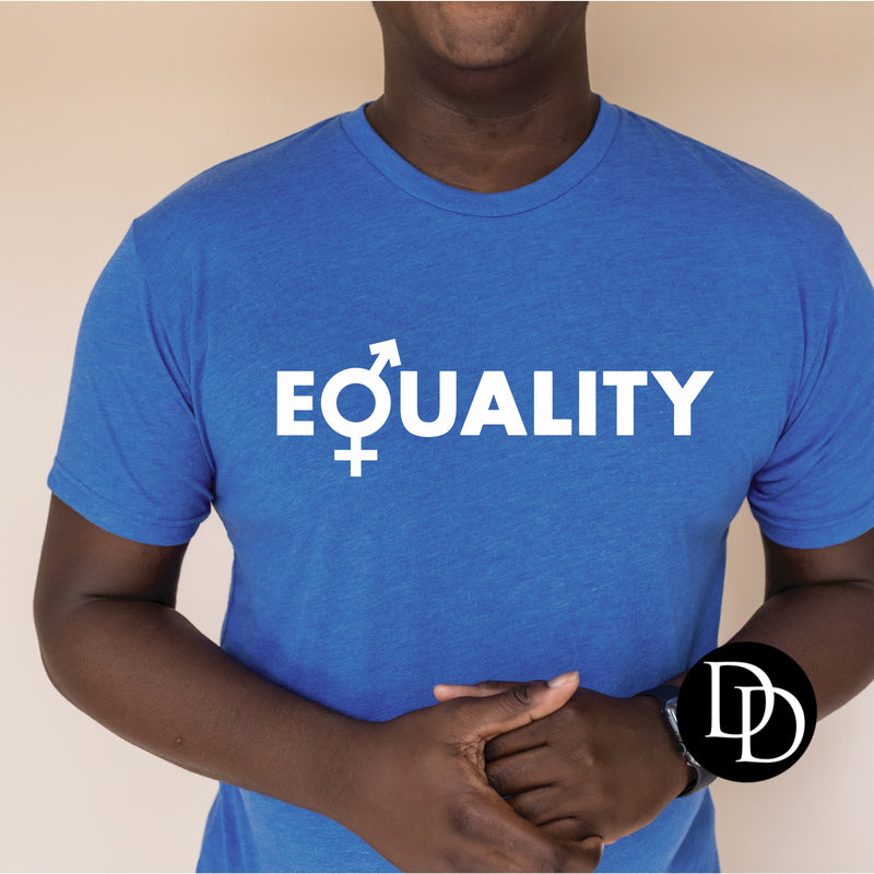Equality *Screen Print Transfer*