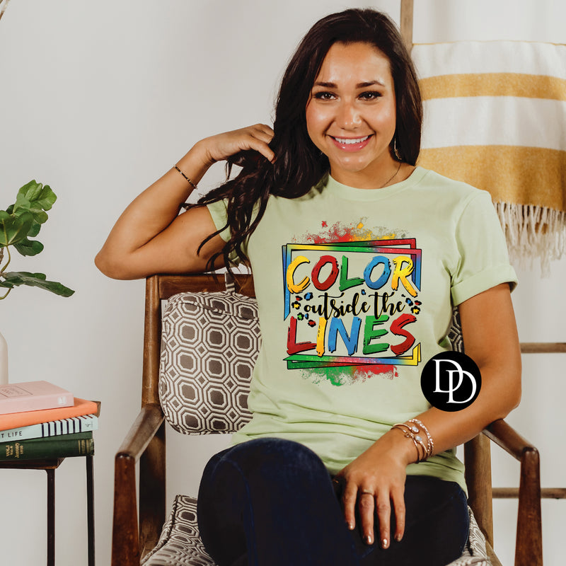 Color Outside The Lines *DTF Transfer*