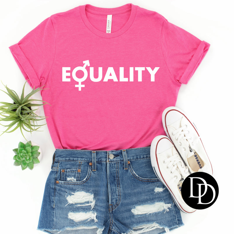 Equality *Screen Print Transfer*