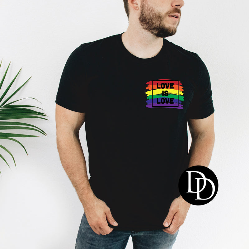 Love Is Love (Pocket) *Screen Print Transfer*