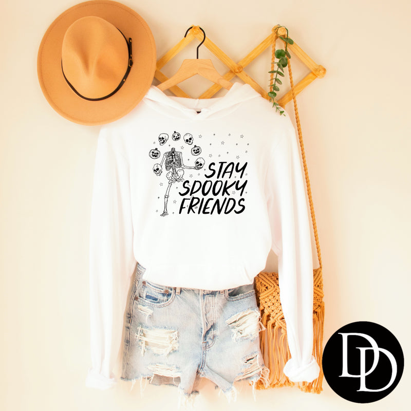 Stay Spooky Friends (Black Ink) *Screen Print Transfer*