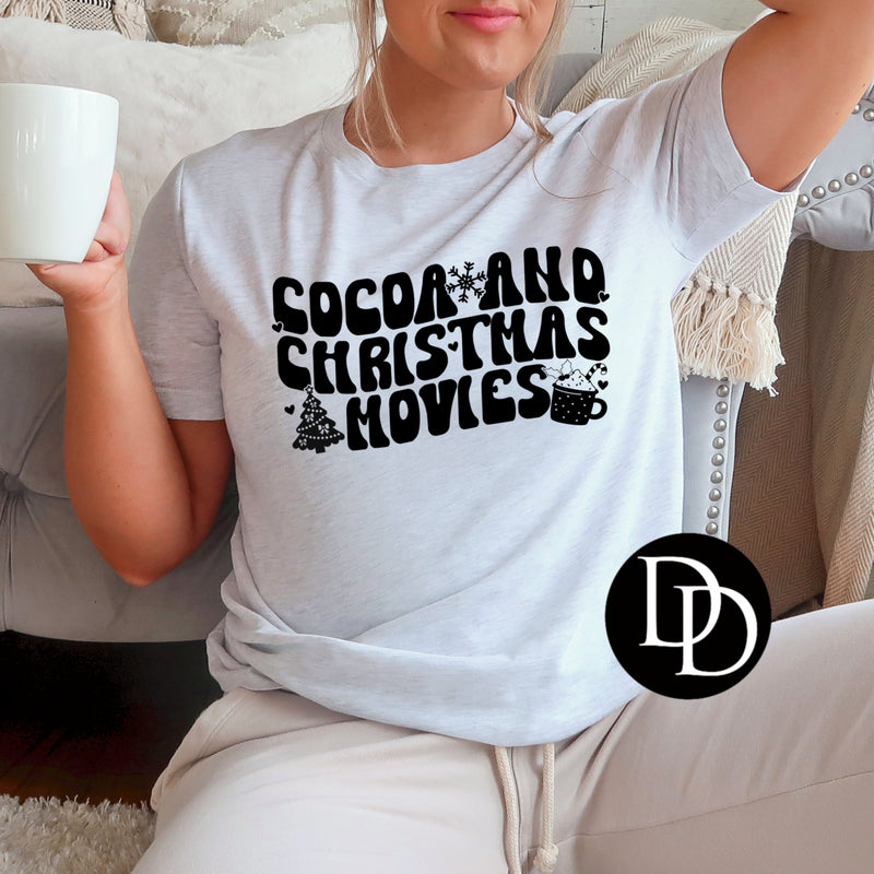 Cocoa And Christmas Movies *Screen Print Transfer*