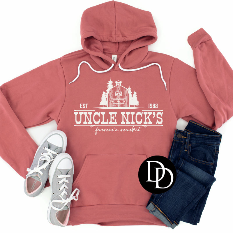 Uncle Nick’s Farmer’s Market - NOT RESTOCKING - *Screen Print Transfer*